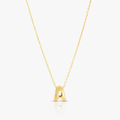 14K Yellow Gold Initial Pendant Necklace - Necklace - Laurita Jewelry