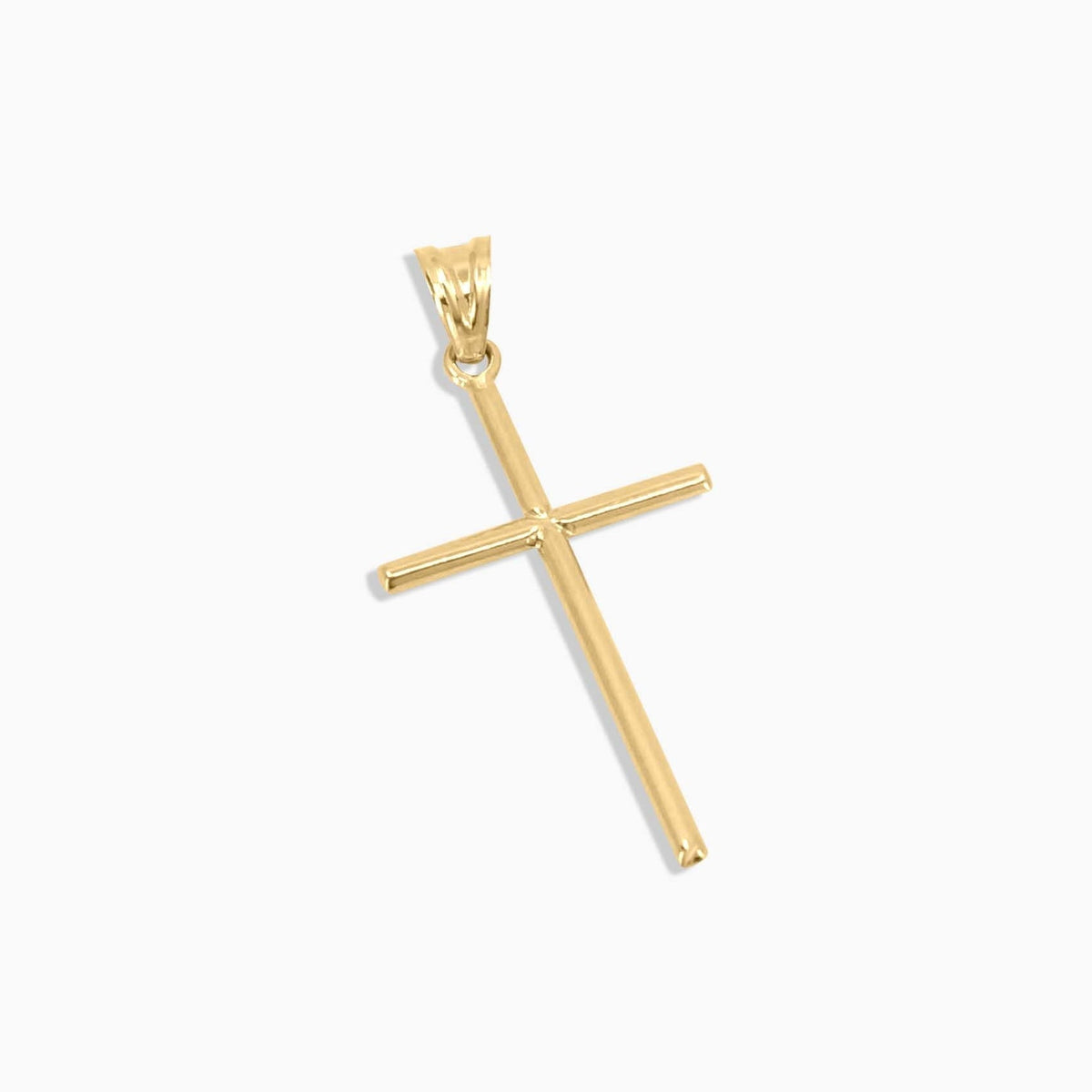 10K Gold Plain Cross Pendant - Pendants - Laurita Jewelry
