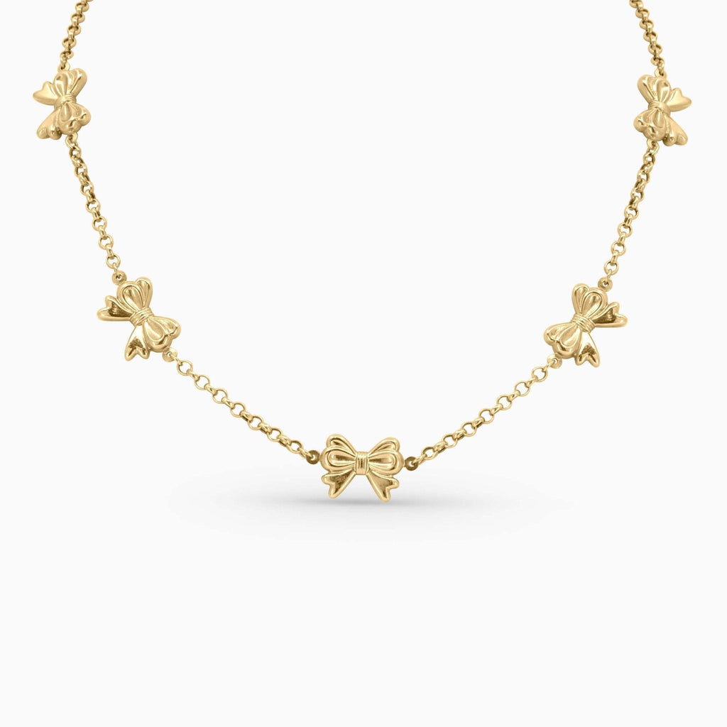 Butterfly Charm Gold Necklace in 10k - Women's Necklace - Laurita Jewelry